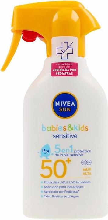 Immagine prodotto NIVEA Sun Babies y Kids Sensitive Spf50 Pistola 270ml (Spray solare, SPF 50, 270 ml)