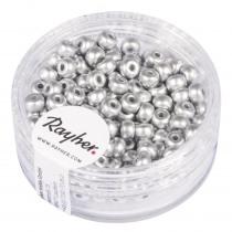 Immagine prodotto Rayher Perle di semi, 4 mm ø, argento, 150 pezzi
