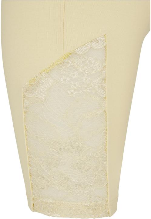 Actual product image Urban Classics Ladies High Waist Lace Inset Cycle Shorts - 16956 (S)