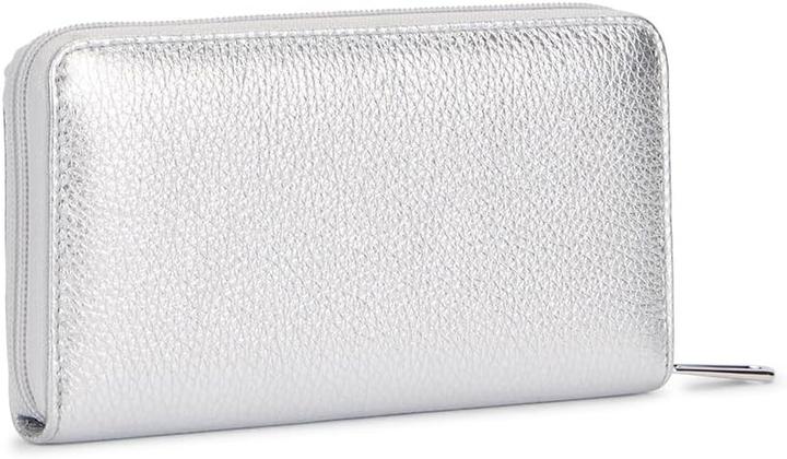 Image du produit Mandarina Duck Portemonnee en cuir structuré avec fermeture éclair et compartiments