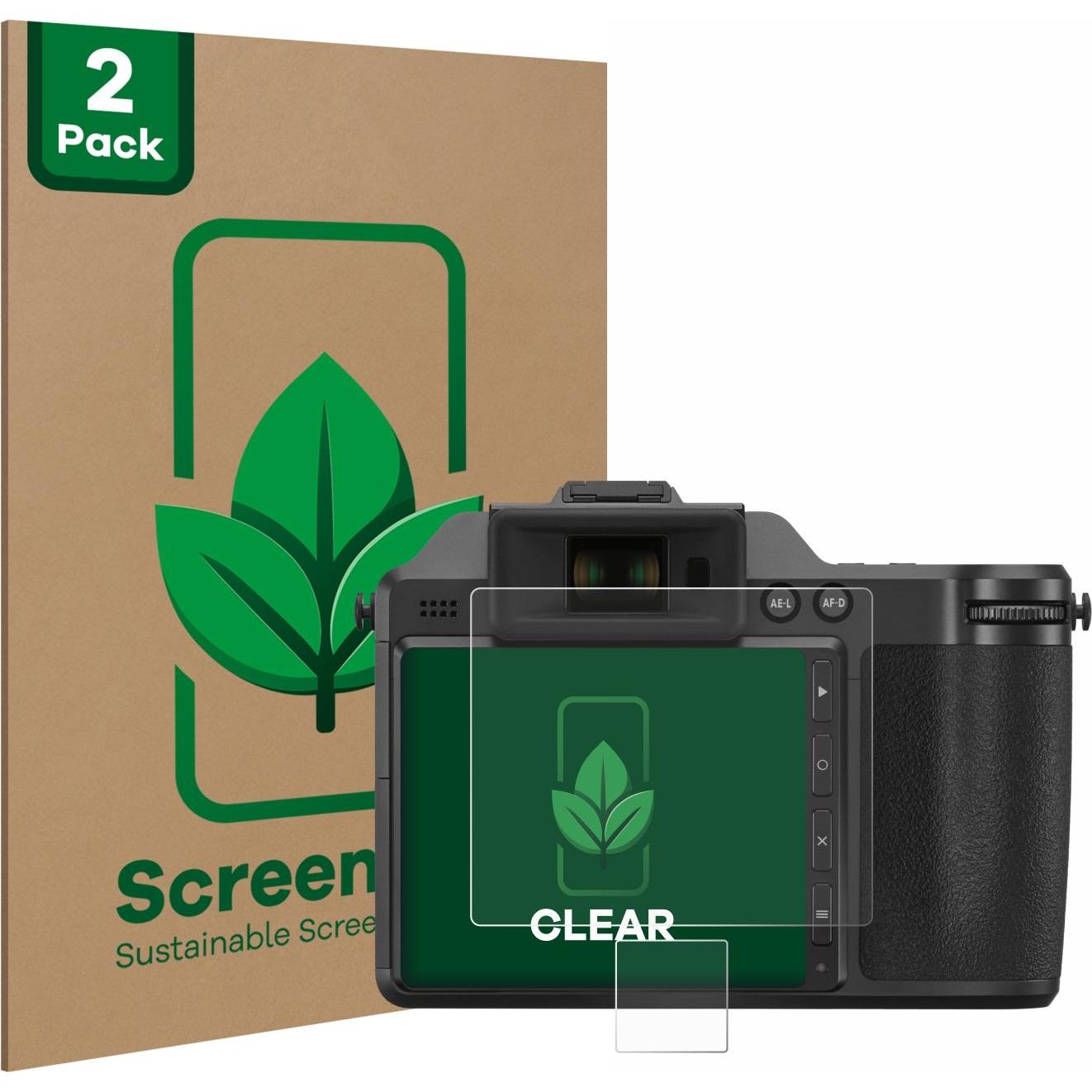 Thumbnail - ScreenLeaf Schutzfolie nachhaltiger Displayschutz Displayschutzfolie Folie Klar Transparent (Displayschutz), Kameraschut...
