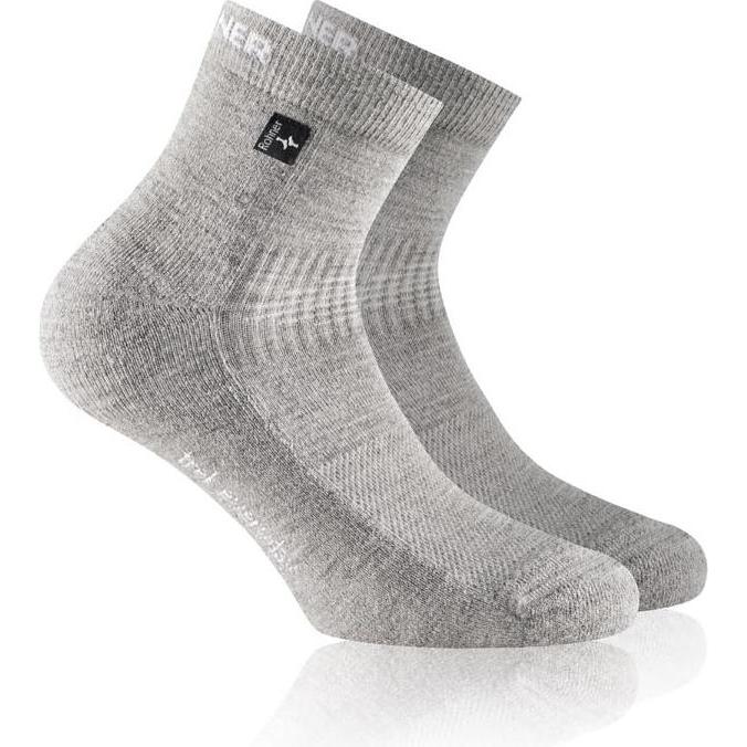 Rohner, Unisex, Sportsocken, Trek Everyday (36 - 38), Grau