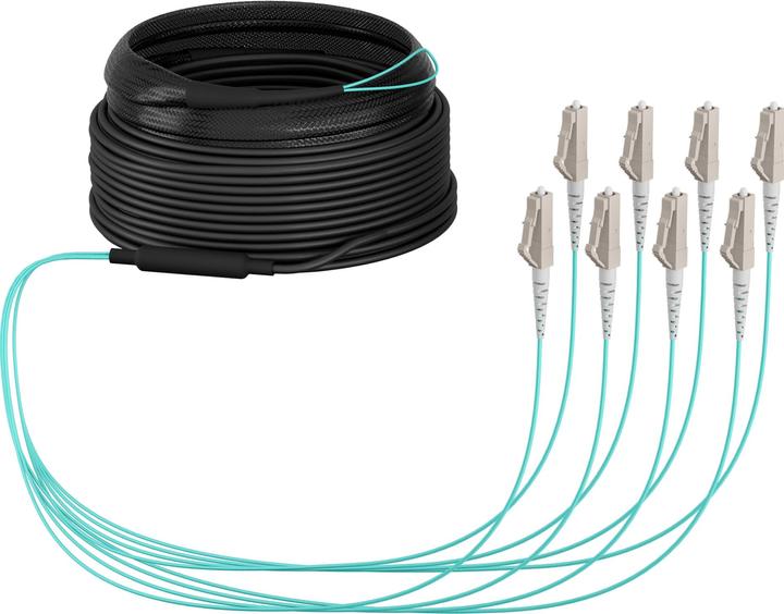 Produktbild EFB Elektronik Trunkkabel U-DQ ZN BH OM3 8G 1x8 LC-LC 40m Dca LSZH (40 m)