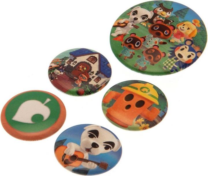 Immagine prodotto Animal Crossing Set di spille in confezione da 5