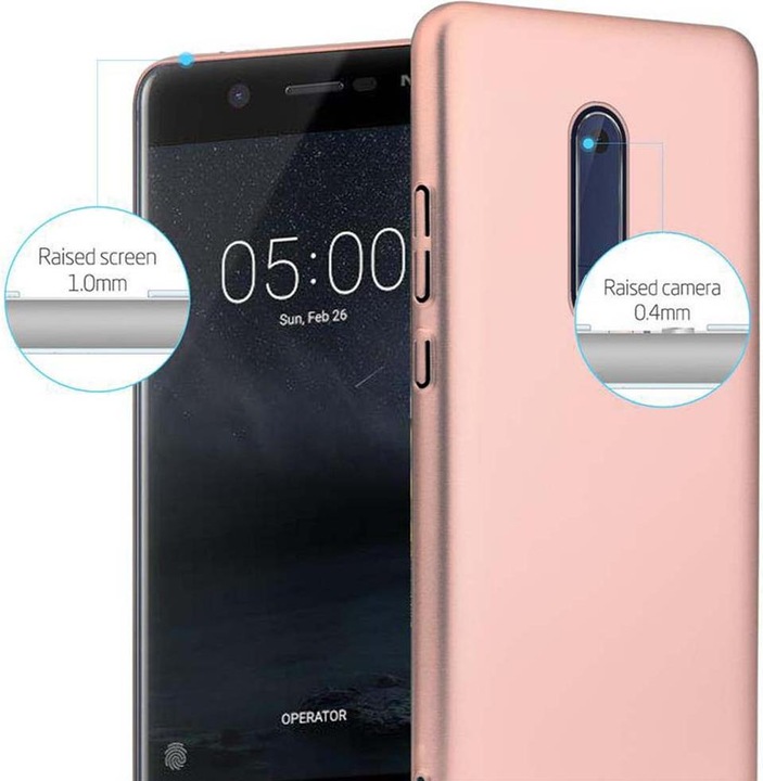 Produktbild Cadorabo Hard Cover Matt Metall Cover (Huawei Y5 (2017))
