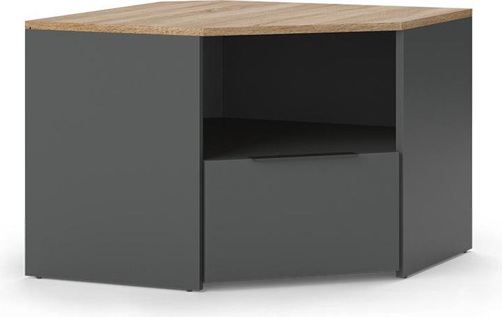 Image du produit Vicco Lowboard Wido, Anthrazit/Sonoma, 68 cm (68 x 68 x 50 cm)
