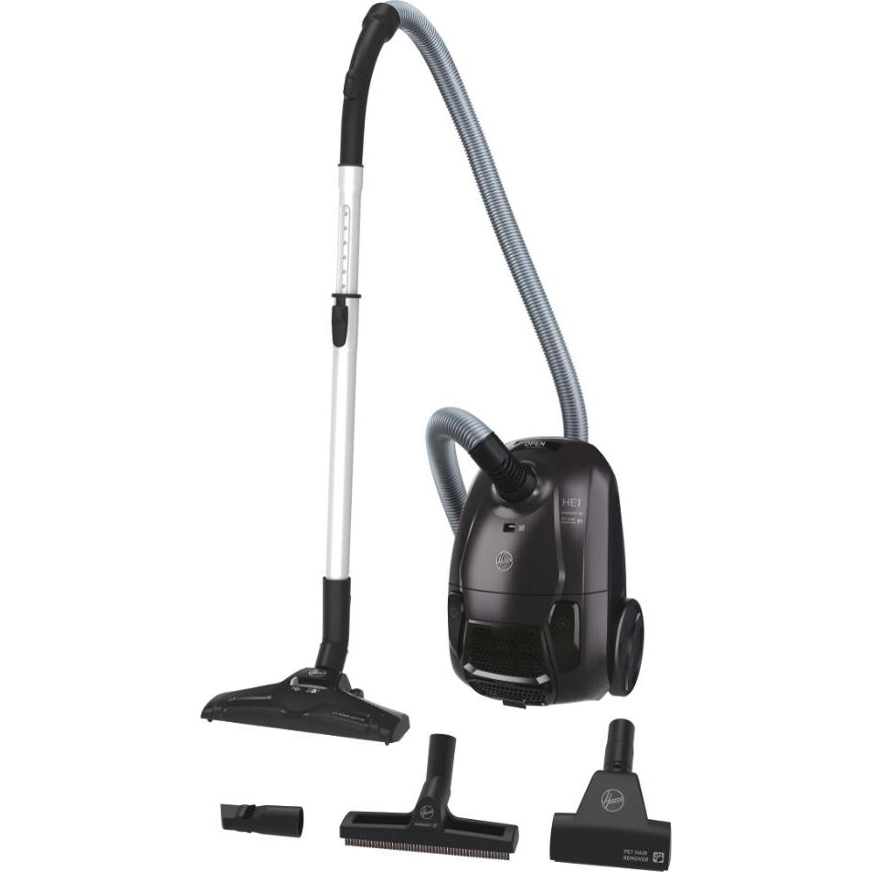 Hoover HE120PET 011, Staubsauger, Grau