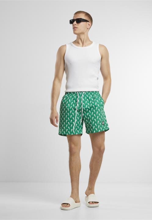 Produktbild Urban Classics Pattern Swim Shorts - 4984 (XXL)