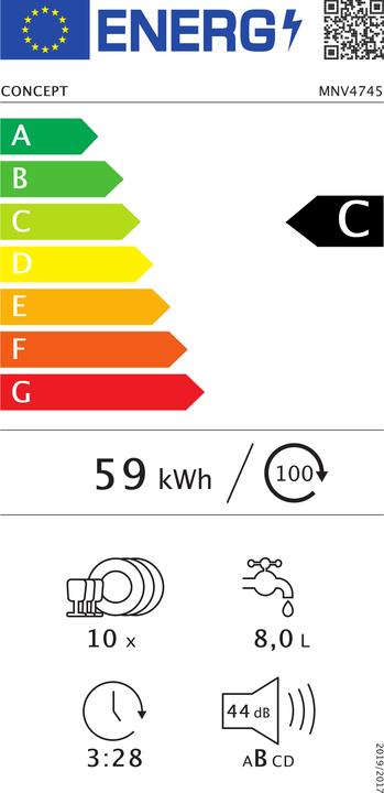 Energie-Label Concept MNV4745