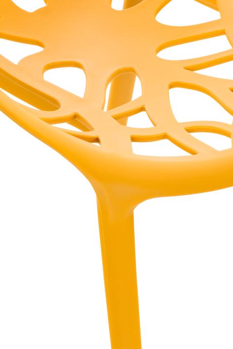 Actual product image CLP Set of 4 Hope Chair, orange
