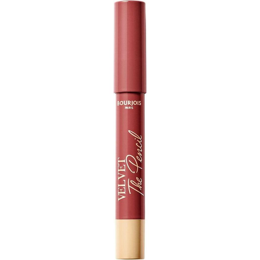 Bourjois, Lippenstift + Lipgloss, Velvet The Pencil - Waterproof and long-lasting lipstick in pencil 1.8 g 05 Red Vintag...