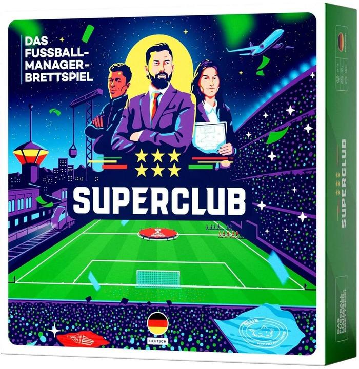 Superclub Football Manager  - Board Game (German)