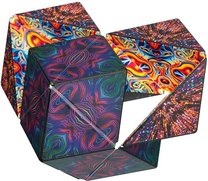 Actual product image Shashibo GeoBender Cube Spaced Out (Multilingual)