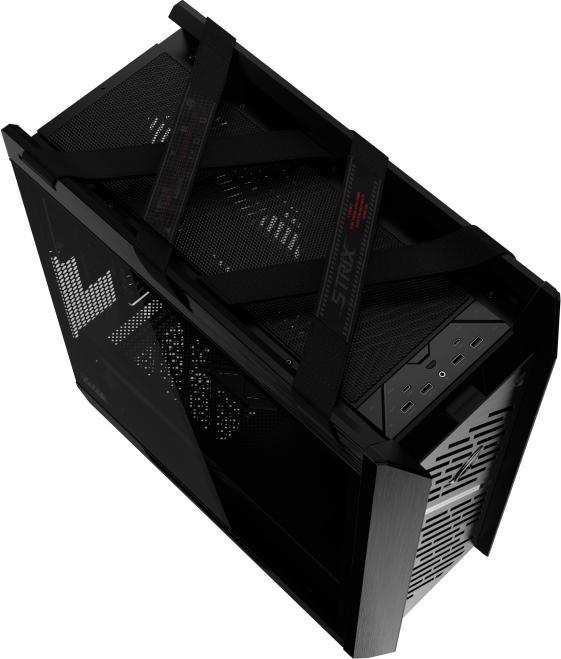 Actual product image ASUS Geh ROG STRIX HELIOS II GX601S BLACK (ATX, Mini-ITX, mATX)