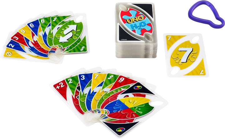 Immagine prodotto Mattel Games Uno H2O sempre con te Gioco di Carte (Tedesco)