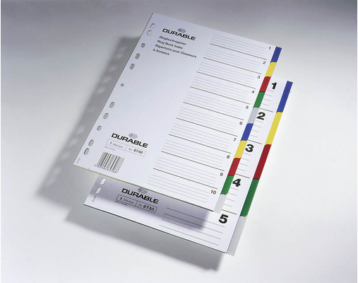 Actual product image Durable Register PP