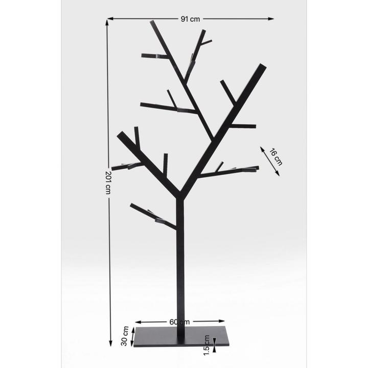 Immagine prodotto Kare Design Appendiabiti tecnico albero nero