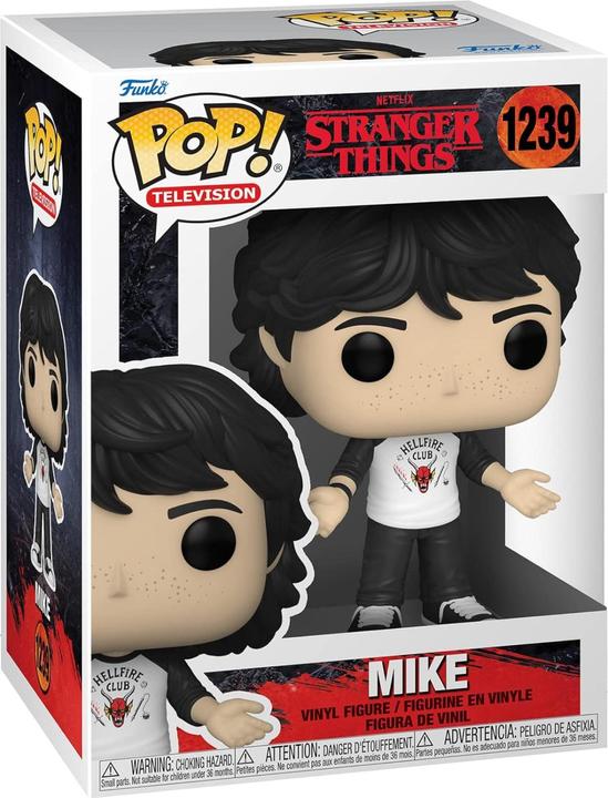 Actual product image Funko Pop! Stranger Things S4 : Mike