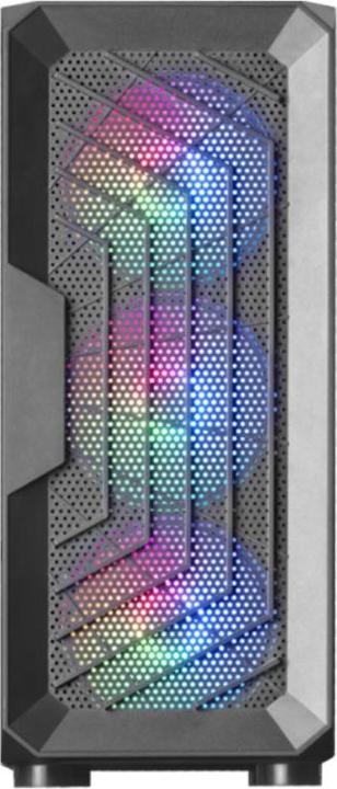 Produktbild Mars Gaming Boitier Moyen Tour Atx Mc-Tor RGB Avec Panneau Vitré (Noir) (ATX, mATX, Mini-ITX)