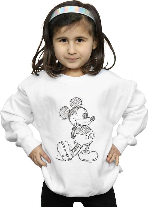 Immagine prodotto Disney Mickey Mouse Sketch Kick Felpa Ragazze (152, 158)