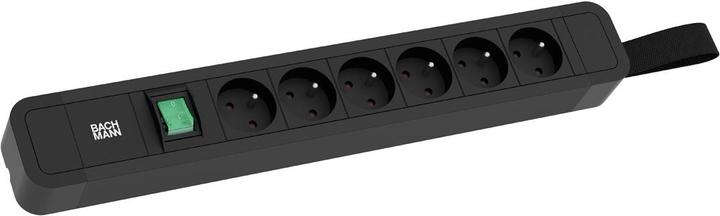 Actual product image Bachmann Multiple socket outlets (6x, CEE 7/3, CEE 7/5, 2 m)