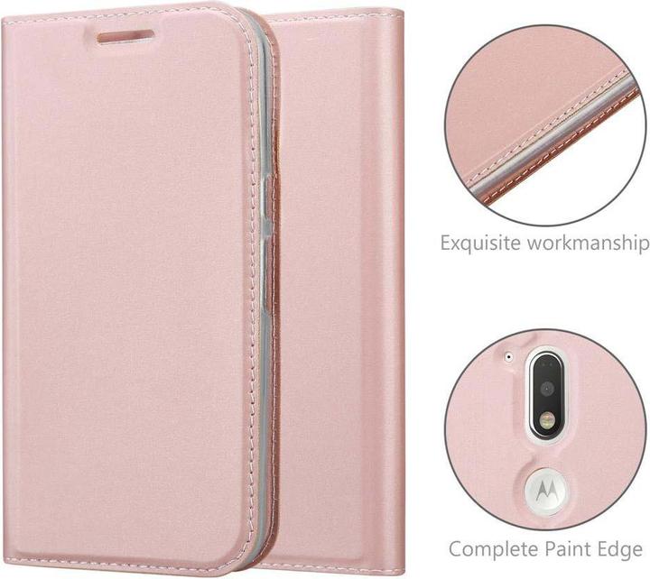 Actual product image Cadorabo Book Classy Style Cover (Motorola Moto G4 Plus, Motorola Moto G4)
