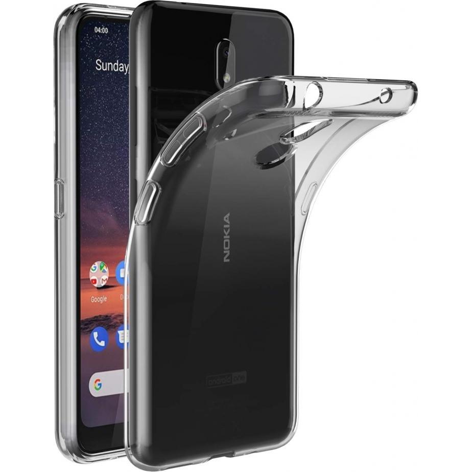 Screenguard Nokia 3.2 Flexible TPU Clear Case (Nokia 3.2), Smartphone Hülle, Transparent