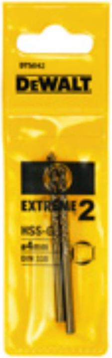 Produktbild DeWalt Ø 2x49x24mm HSSG Metallbohrer 2er Pack EXTREME 2™DT5036 (2 Millimeter)