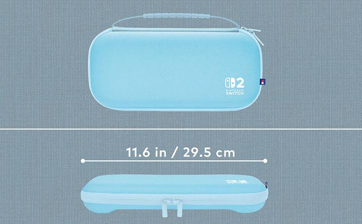 Productafbeelding HORI SWITCH 2/SWITCH Custodia Tough Pouch Slim Azzurro (Switch 2)