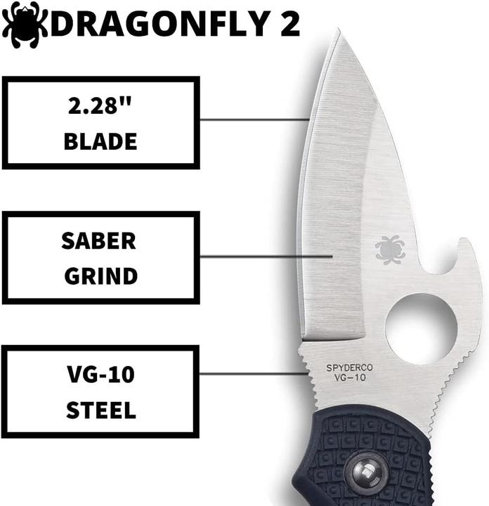 Immagine prodotto Spyderco Libellula 2 Emerson (5.80 cm)