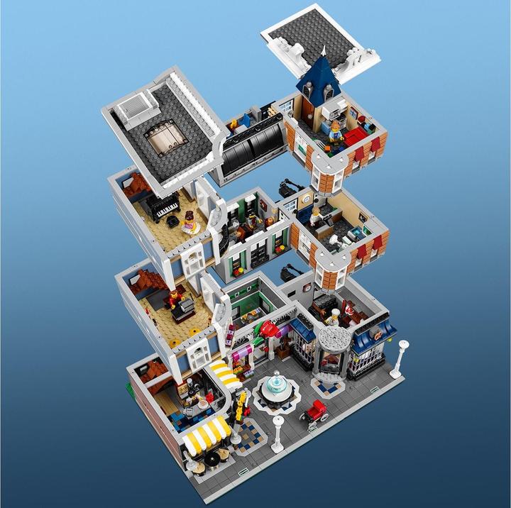 Image du produit LEGO La place de l’assemblée (10255, LEGO difficiles à trouver, LEGO Creator Expert)