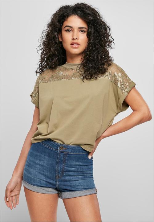 Image du produit Urban Classics Ladies Short Oversized Lace Tee - 12492 (3XL)