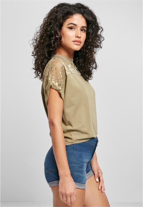 Image du produit Urban Classics Ladies Short Oversized Lace Tee - 12492 (3XL)
