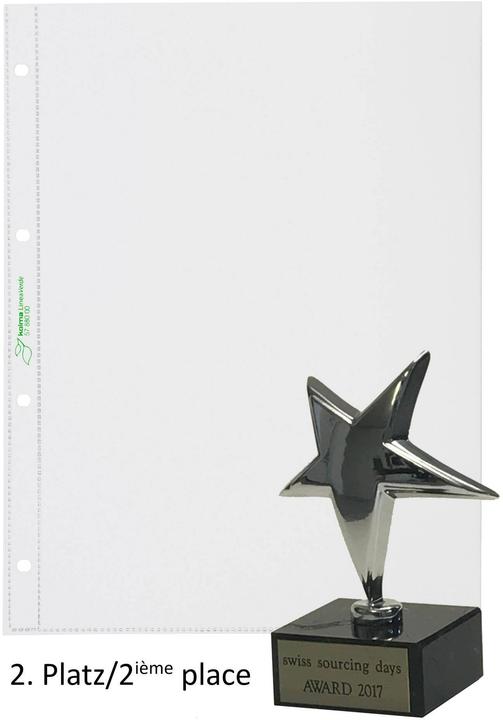 Image du produit Kolma Pochette de présentation LineaVerde A4 recyclée grainée medium (A4, 10x)