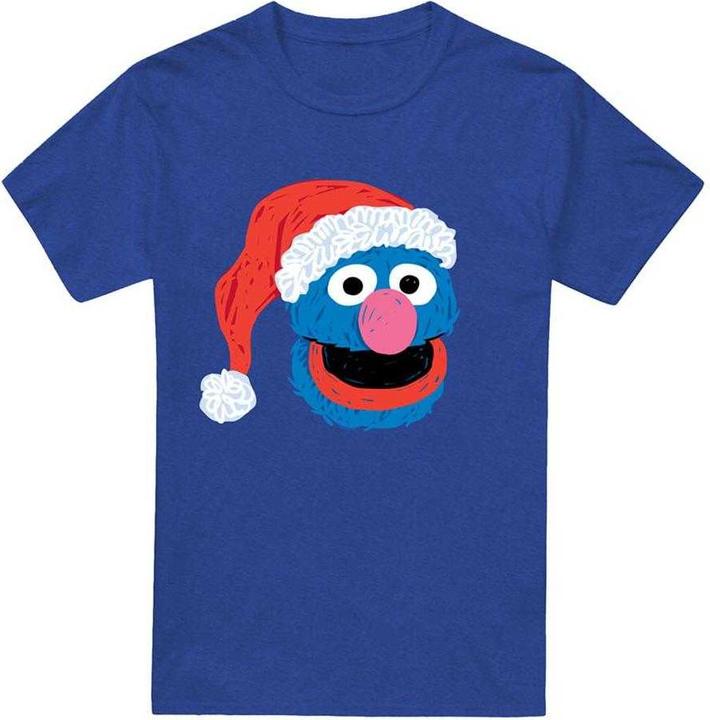 Produktbild TShirt meliert weihnachtliches Design (M)