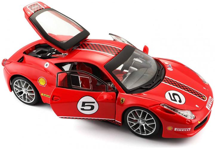 Actual product image Bburago 1:24 Model Car Ferrari 458 Ch