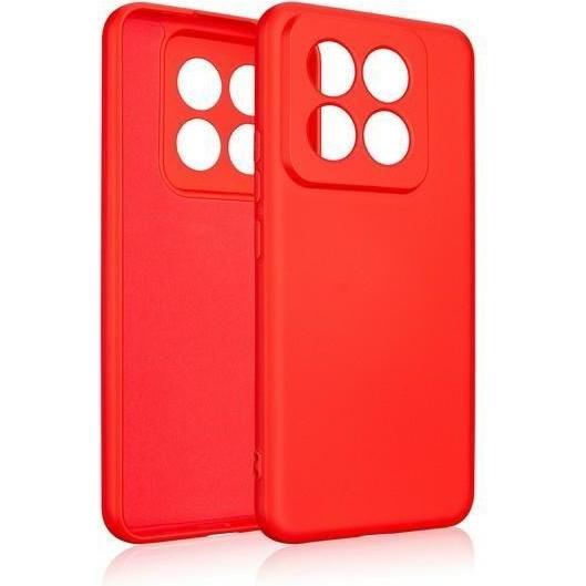 Beline Custodia in silicone Xiaomi 14 Pro czerwony/rosso (Xiaomi 14 Pro), Cover smartphone, Rosso