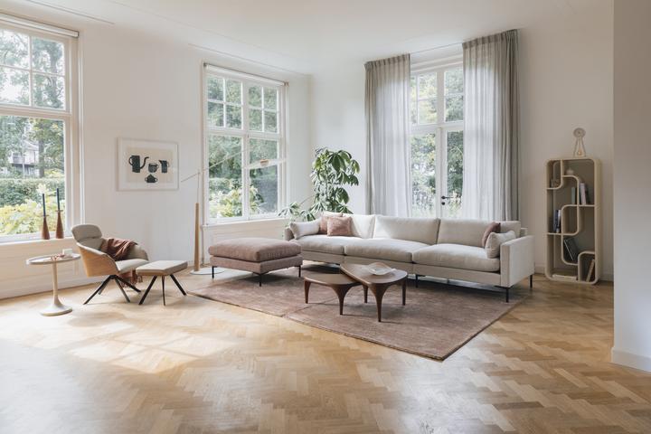 Image du produit Zuiver Summer Sofa 4,5-Seater Cream (Canapé-lit)