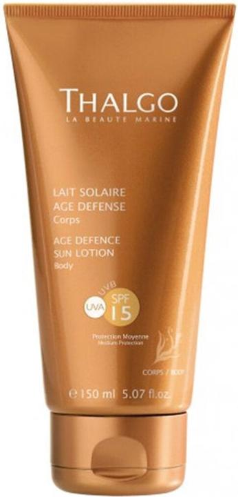 Actual product image Thalgo Age Defence Sun Lotion (Sun cream face, SPF 15, 150 ml, 150 g)