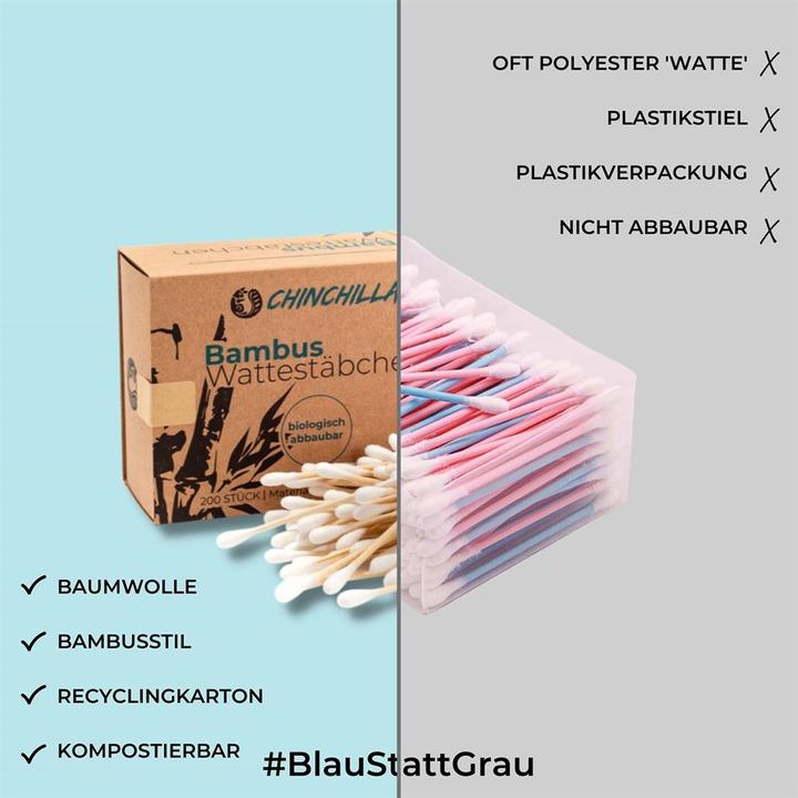 Produktbild Chinchilla Vegan Wattestäbchen