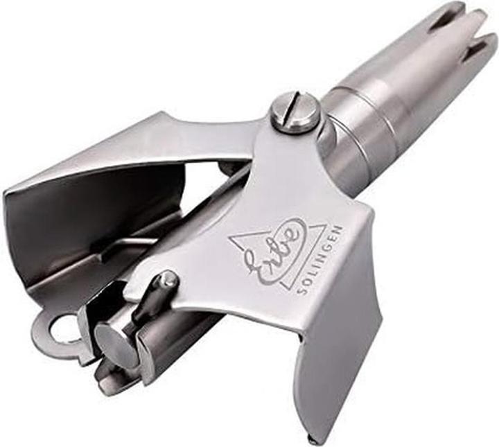 Actual product image Erbe Nose Hair Remover Stainless Steel with Brush - Solingen