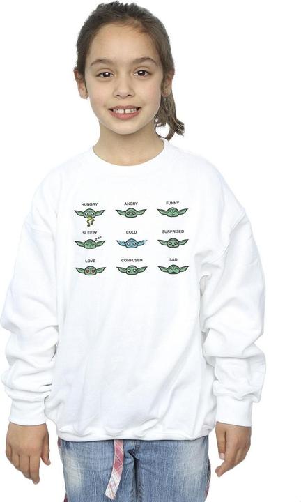 Image du produit Star Wars - Sweat MANDALORIAN GROGU MOOD - Fille (152, 158)