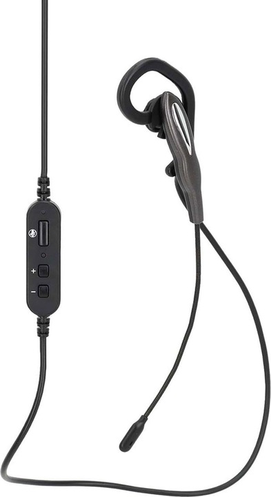 Produktbild Nedis PC-Headset - Im Ohr - Mono - USB Type-A/USB Type-C - Klappbarer Mikrofon - Schwarz (Kabelgebunden, USB-A)