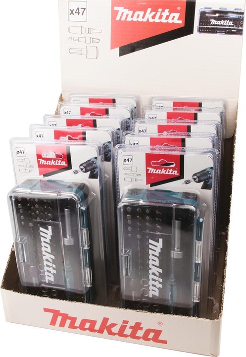 Produktbild Makita Ratschen und Bit-Set (Innensechsrund TX M10, Innensechsrund TX M15, Innensechsrund TX M20, Innensechsrund TX M30, Kreuz Phillips PH M1, Kreuz Phillips PH M2, Kreuz Pozidriv PZ M1, Kreuz Pozidriv PZ M2, Kreuz Phillips PH M3, Innensechsrund TX M40)