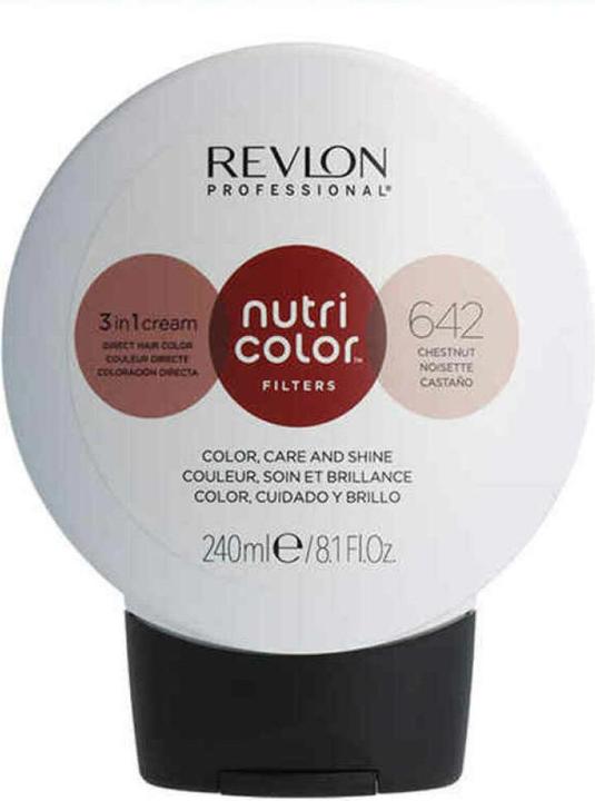 Productafbeelding Revlon Professional Nutri Color Cream - Kastanje 642 (Bruin)