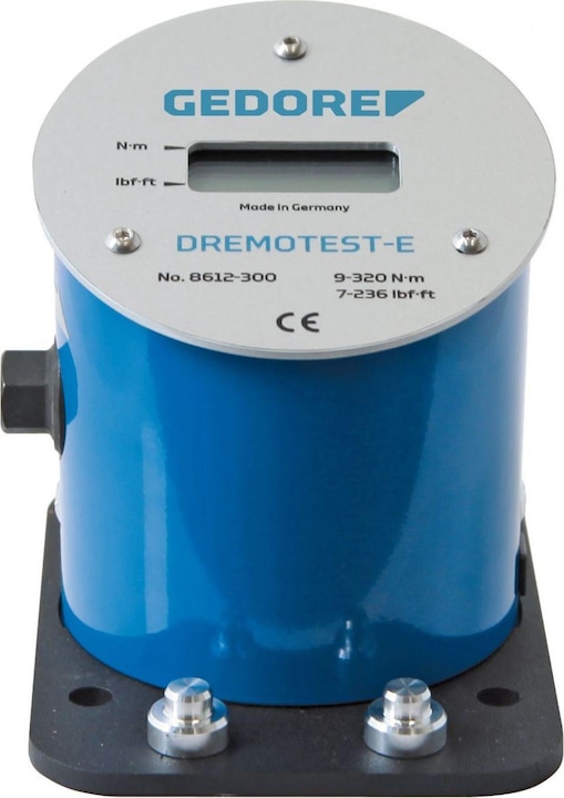 Produktbild Gedore 8612-300 Elektronisches Prüfgerät DREMOTEST E 9-320 Nm (3/8", 1/2", 1/4", 3/4", 1", 9 Nm, 320 Nm)