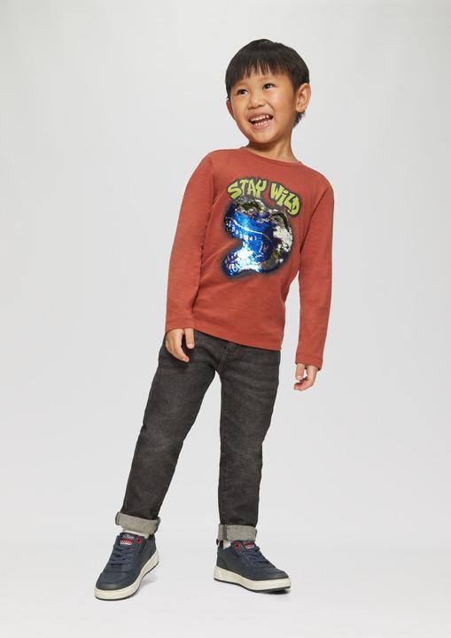 Immagine prodotto S.Oliver T-Shirt Longsleeve mit Wendepailletten (92)