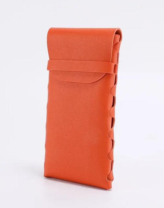 Actual product image Only-Bags.Store Mode PU Leder Brillen Tasche Unisex Sonnenbrille Lagerung