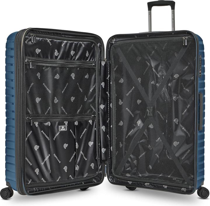 Actual product image Pactastic Collection 04 THE LARGE + 4 Rollen Trolley L 75 cm mit Dehnfalte (109 l)