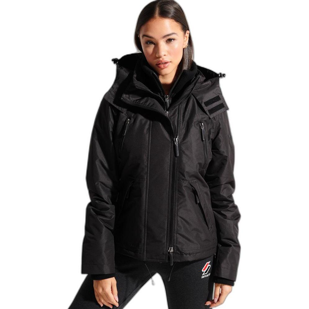 Superdry, Damen, Jacke, SD Wind Yachter (36), Schwarz, 36